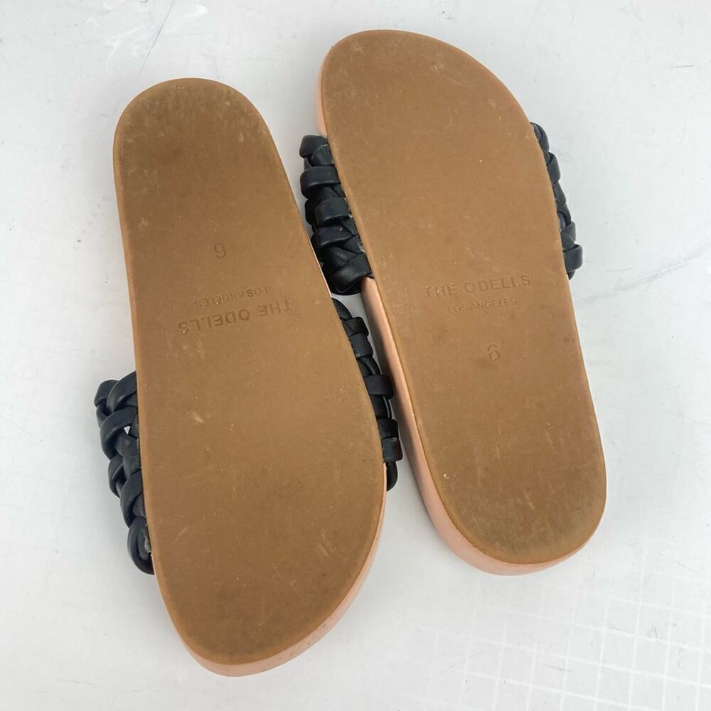 THE ODELLS Braided Slides - Noir - Picture 12 of 13